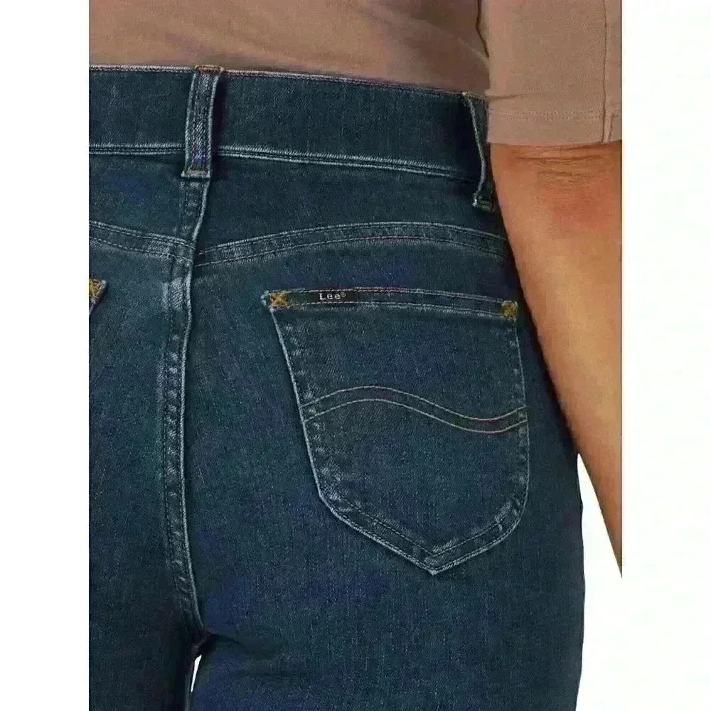 NWT Lee Premium Denim Women's Pull On High Rise Slim Fit Sculpting Skinny Jeans - Picture 5 of 9
